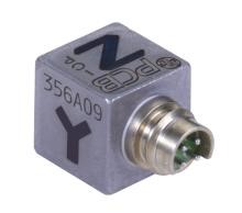 Un accéléromètre triaxial ICP® miniature très pratique avec son câble détachable 