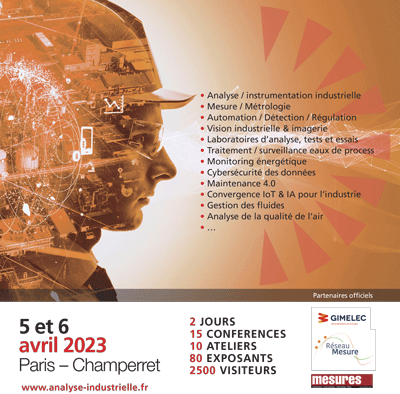 Affiche salon Analyse Industrielle