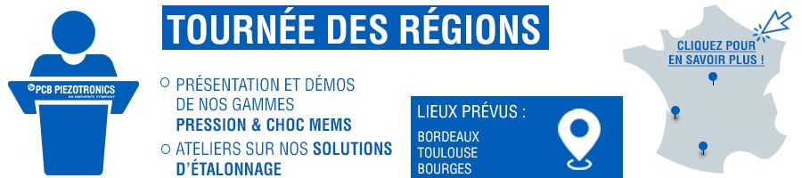 PCB PIEZOTRONICS organise une tournée des 