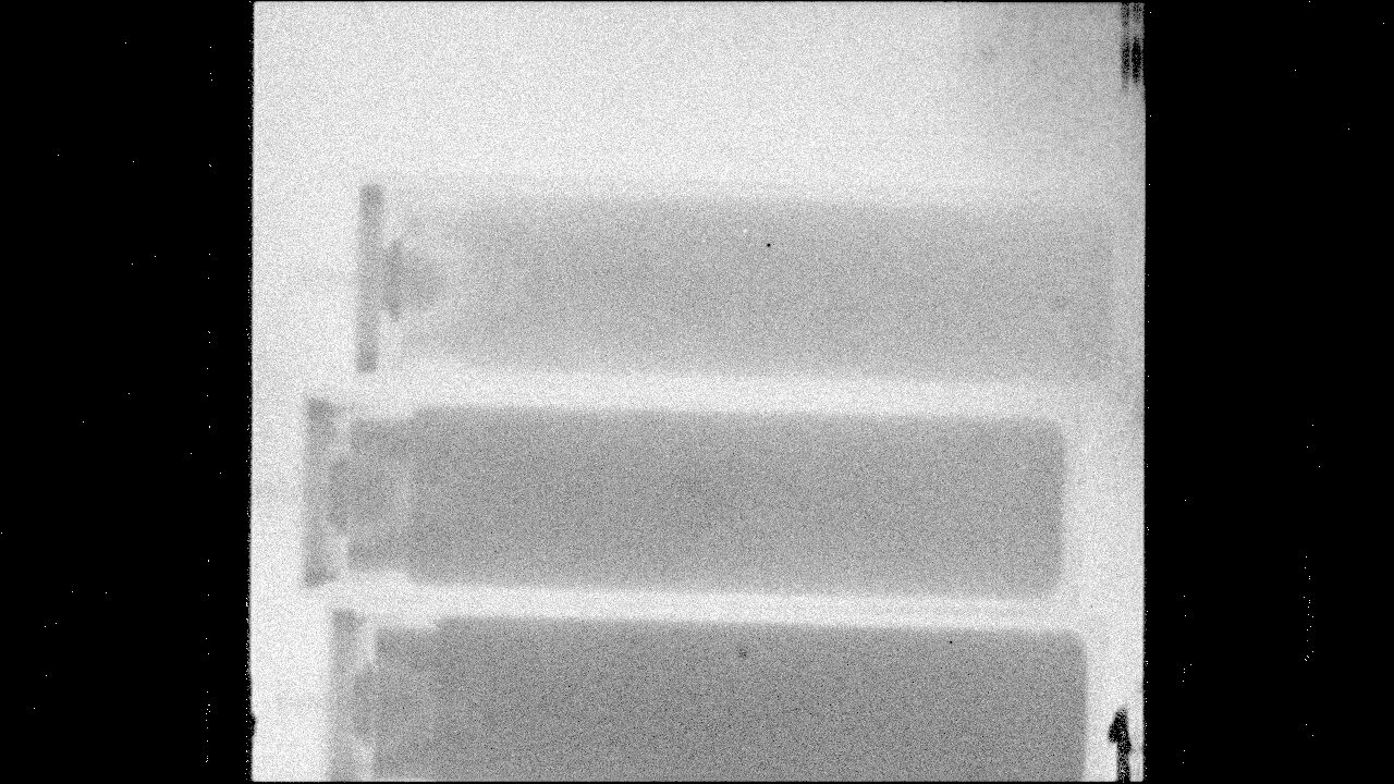 Réservoir d'hydrure (rempli en bas, vide en haut)